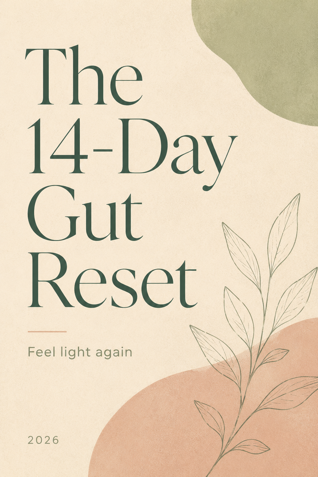 Cover of The 14-Day Gut Reset